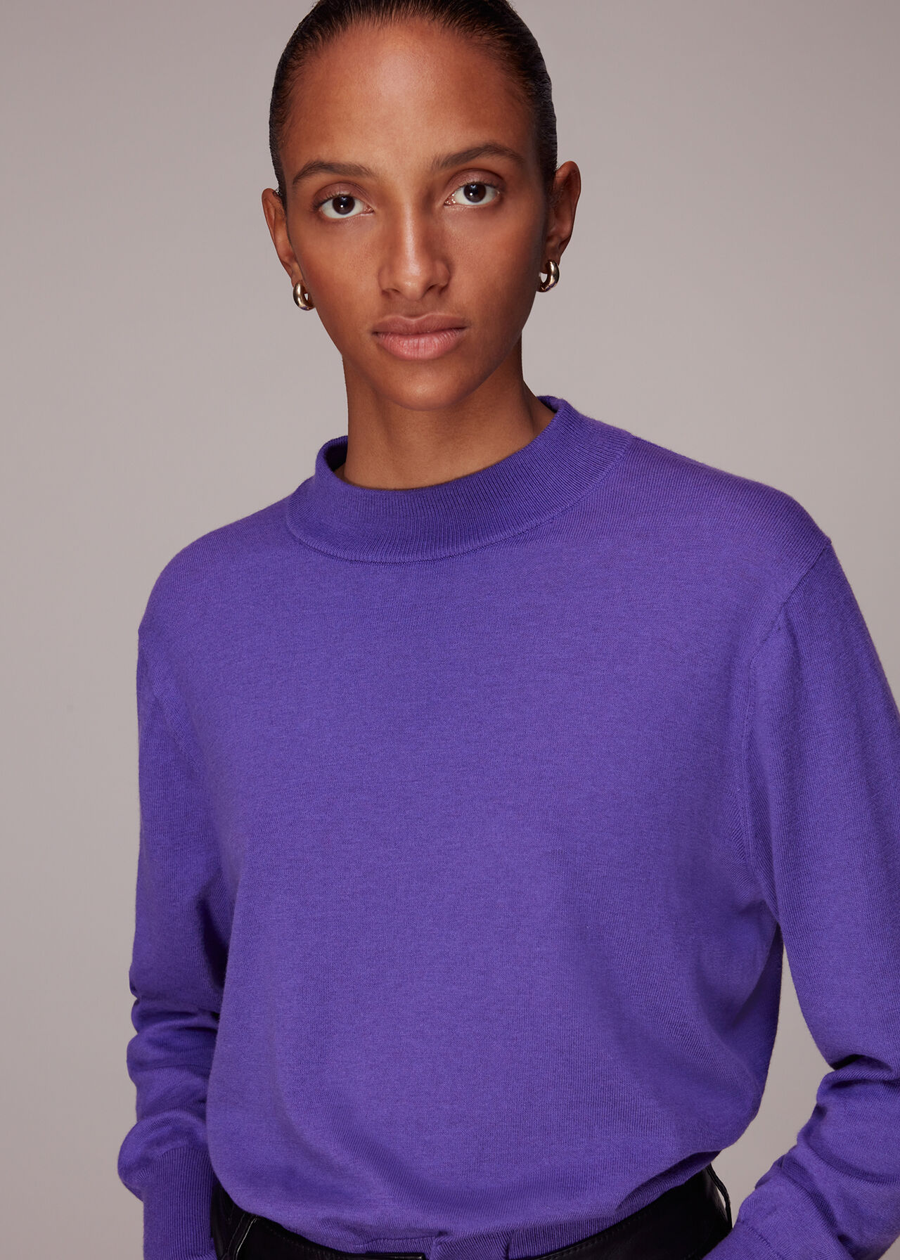 Mae High Neck Sweater